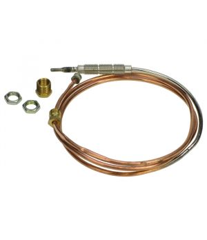 900mm Nickel Plated Gas Fire Universal Thermocouple