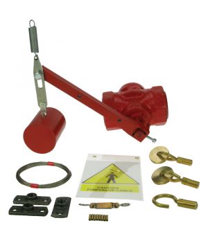 ½" Free Fall Fire Valve & Kit Screwed Mounting