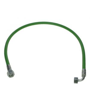 Mec1 R6 Rubber Long Life Oil Hose ¼" F (90 elbow) x ⅜" F