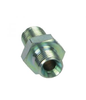 Flexible Oil Line Adaptor ¼" M BSP x ¼" M BSPT