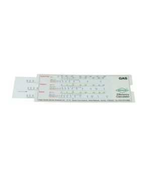 Brigon Combustion Efficiency Slide Rule