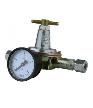 10mm Oil Pressure Regulator with Gauge