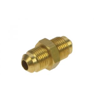 ¼" M BSPT x 10mm Flared Straight Connector