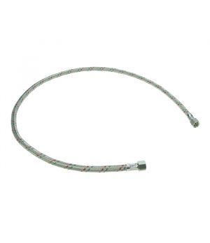 Braided Flexible Red & Green Oil Line ¼" F x ¼" F